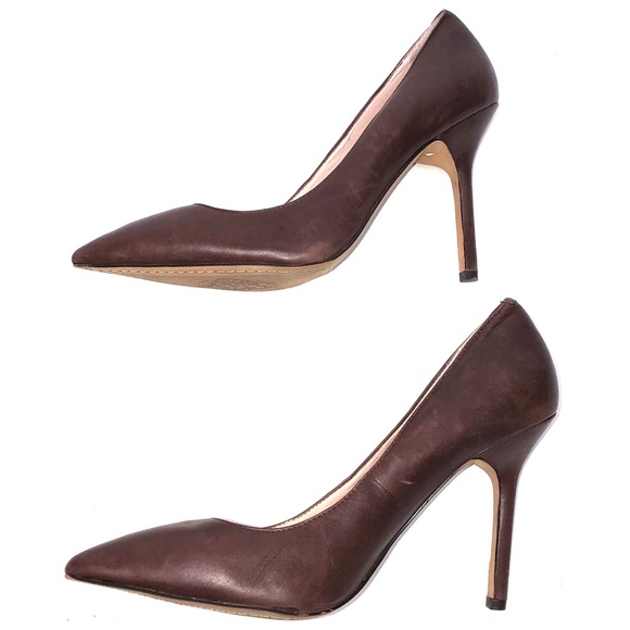 VINCE CAMUTO LEATHER HEELS - Picture 6 of 7